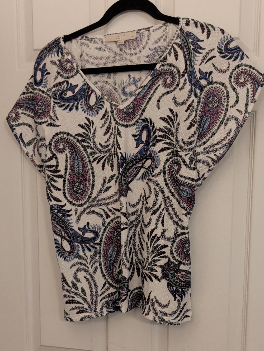 Like New Loft Paisley Top Size XLP